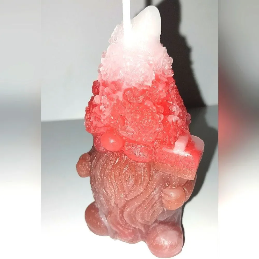 Hand crafted limited edition Gnome candle